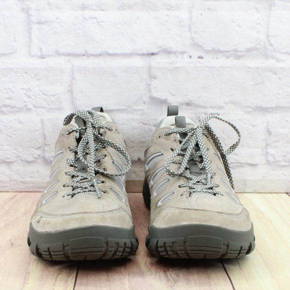 Oboz Sawtooth Beige Leather B-Dry Waterproof Sneaker Hiking Shoes Size 9.5 - Picture 4 of 9